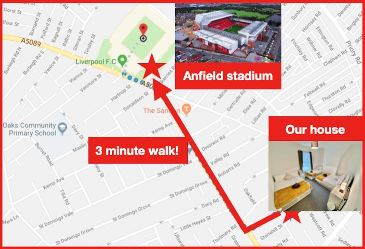 شقة The World Famous Henderson House Free Parking ليفربول المظهر الخارجي الصورة